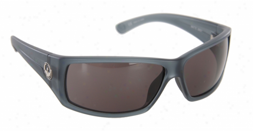 Dragon Cinch Sunglasses Matte Grey/grey