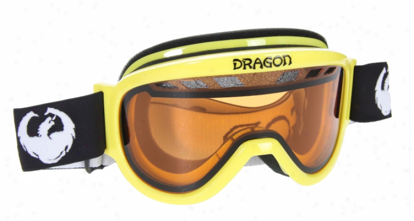 Dragon D1.xt Goggles Yellow/amber Lens