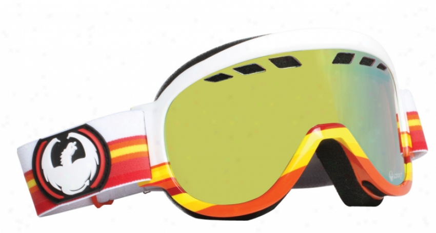 Dragon D1xt Snowboard Goggles Astros Throwback/gold Ionized Lens