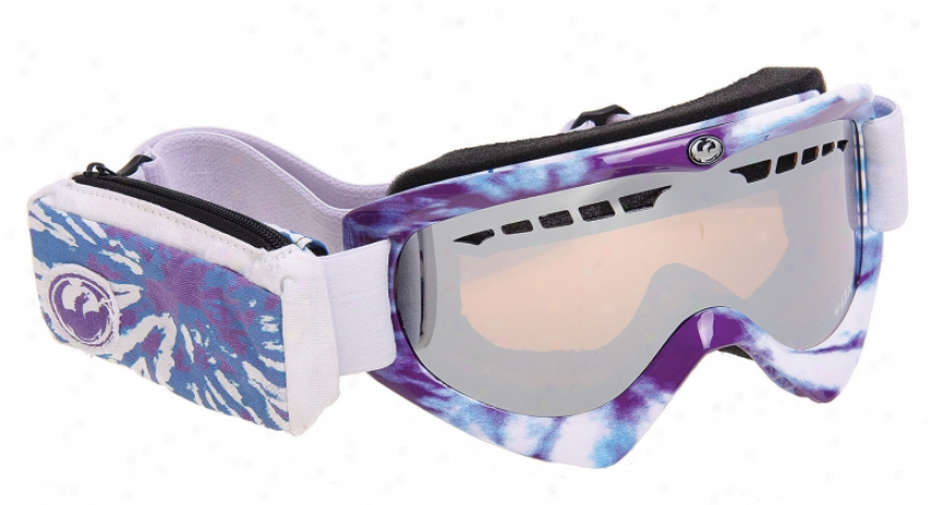 Dragon Dx Snowboard Goggles Tie Dye Vice/ionized Lens