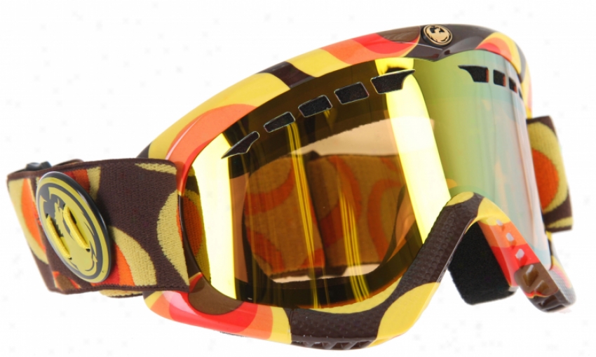 Dragon Dxs Snowboard Goggles Leanne Pelosi/gold Ion Lens