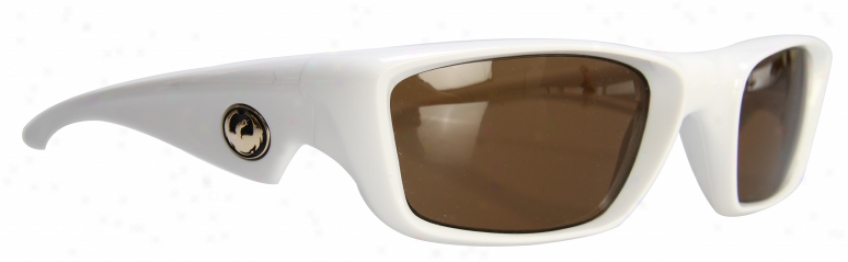 Dragon Reverb Sunglasses Pale /bronze Lens