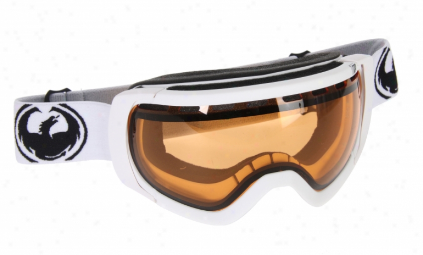 Dragon Rogue Goggles Powder/amber Lens