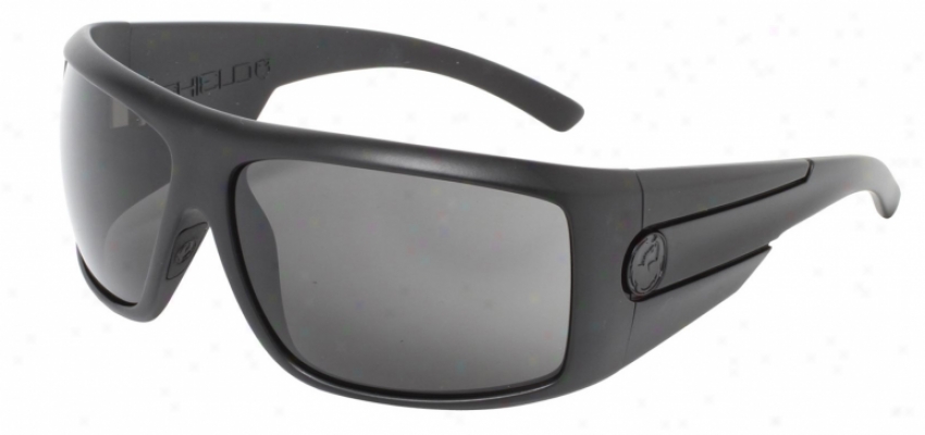 Dragon Shield Sunglasses Jet/grey Lens