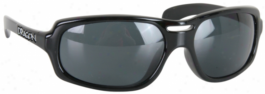 Dragon Stocker Sunglasses Jet/grey