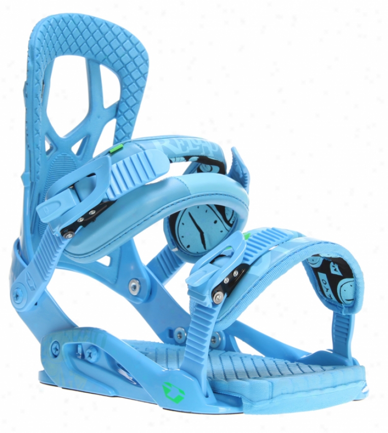 Drake Reload Risto Snowboard Bindings Blue