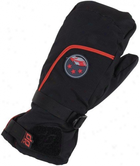 Drop Split 3 In 1 Snowboard Mitts Black