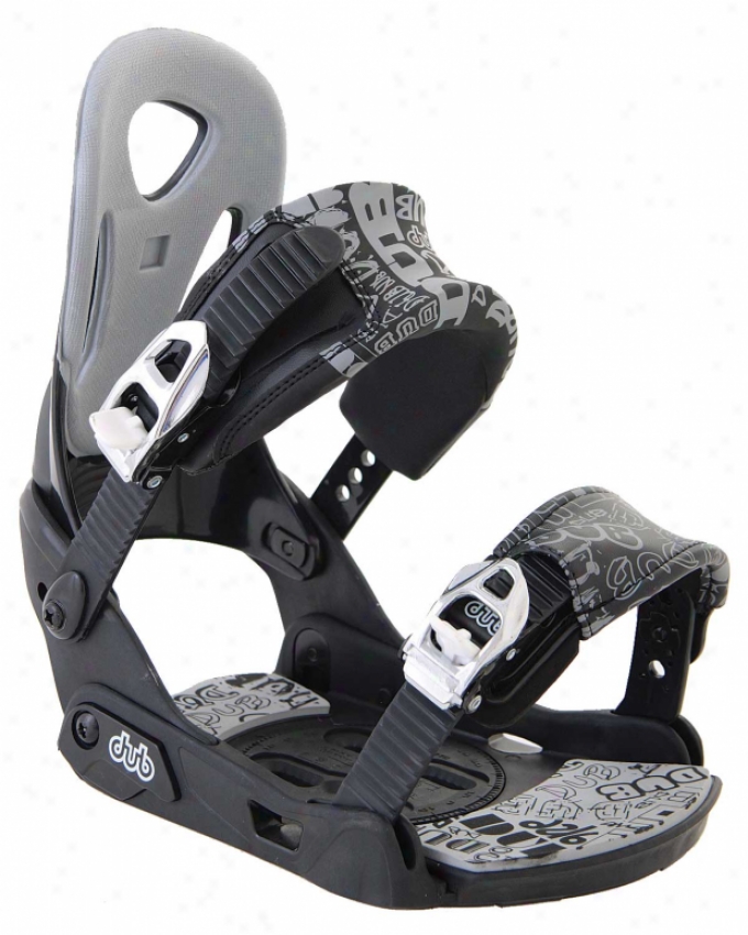 Dub Classic Snowboard Bindings Black/grey