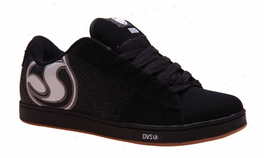 Dvs Vendetta Skate Shoes Black Nubuck