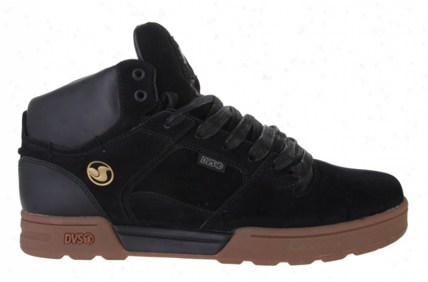 Dvs Westridge Skate Shoes Black Nubuck Mfm