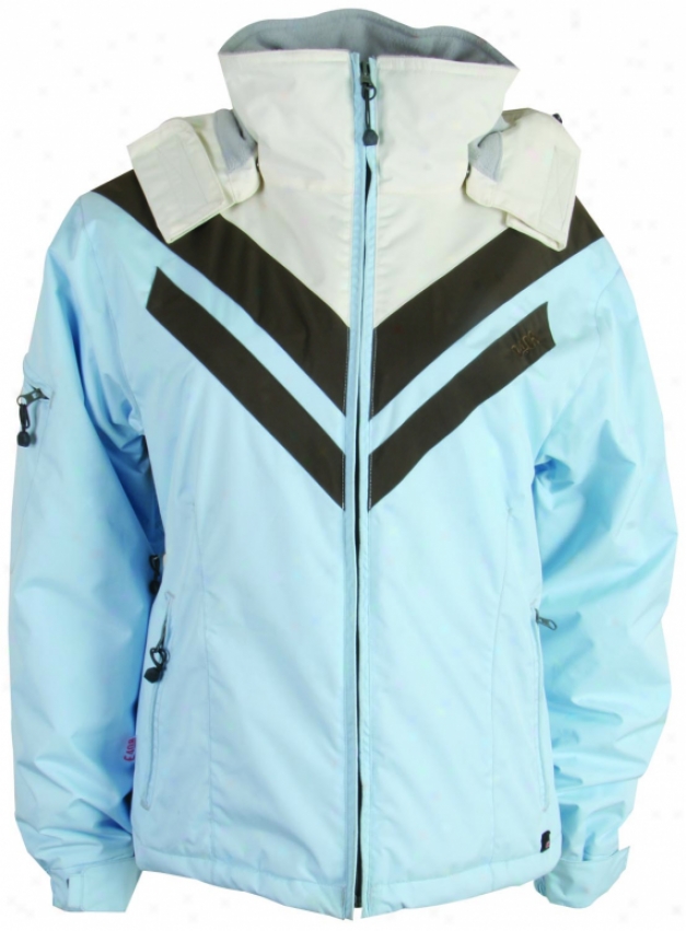 E408 Joan Of Dark Snowboard Jacket Baby Blue/bdarj/cream