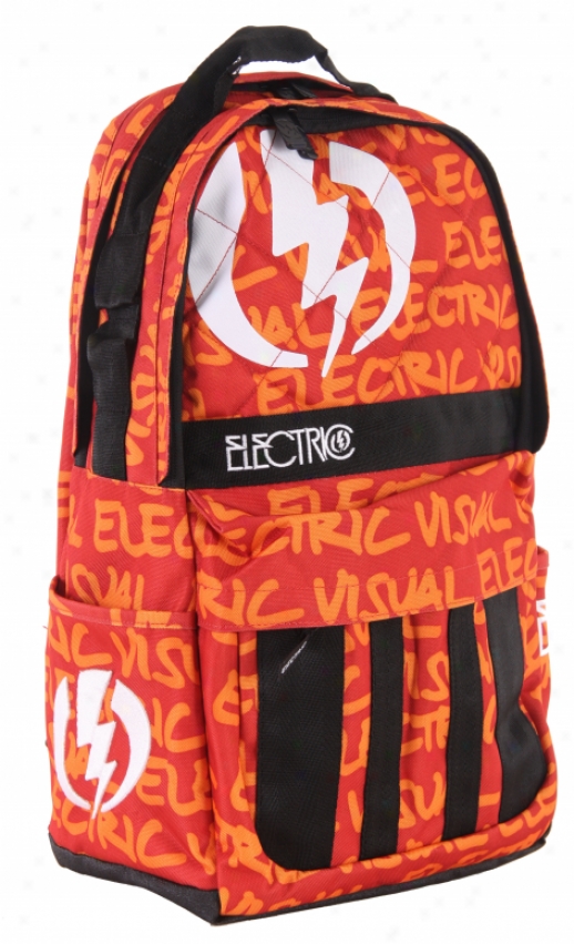 Electric Caliber Corpo Backpack Script Print