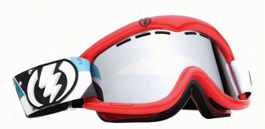 Electric Eg1 Snowboard Goggles Corpo Camo Red Bronze/silver Chr Lens