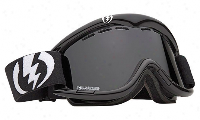 Electric Eg1 Snowboard Goggles Glosx Black/grey Polarized Lens