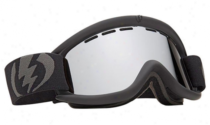 Electric Eg.5 Snowboard Goggles Matte Black/bronze/silver Chrome Lens