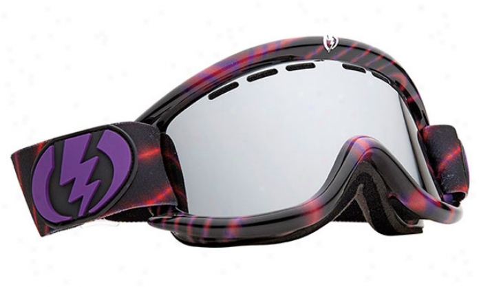 Electric Eg.5 Snowboard Goggles Purple Obscurity Bronze/silver Chrome Lens