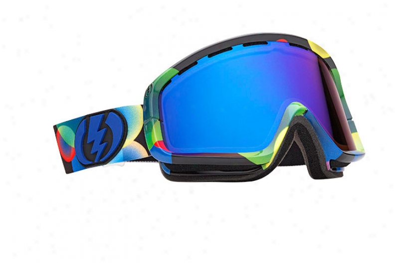 Electric Egb2 Snowboard Goggles Atmosphere Bronae/blue Chrome Lens