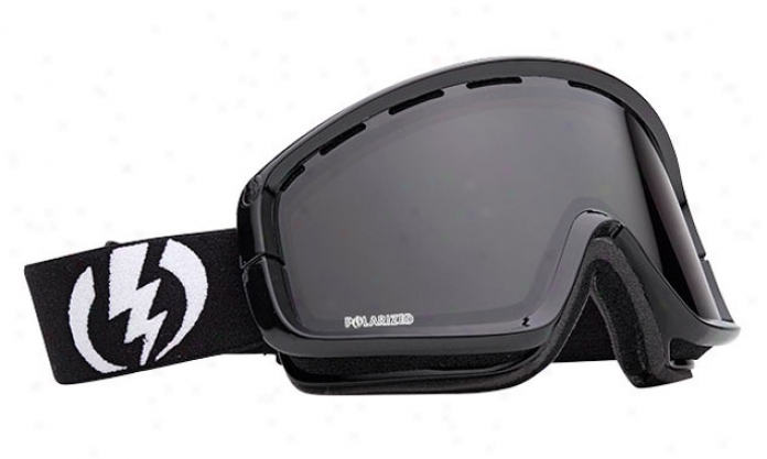 Electric Egb2 Snowboard Goggles Gloss Black/grey Polwrized Lens