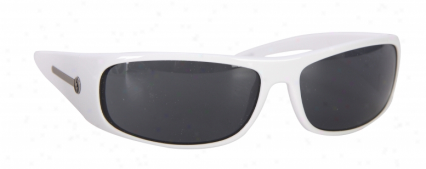 Electric G Seven Sunglasses Glass White/grey Lens