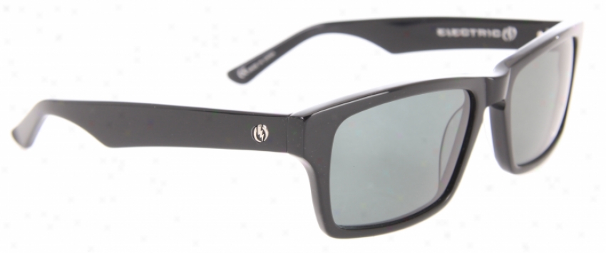Eldctric Hardknox Sunglasses Gloss Black/grey Lens