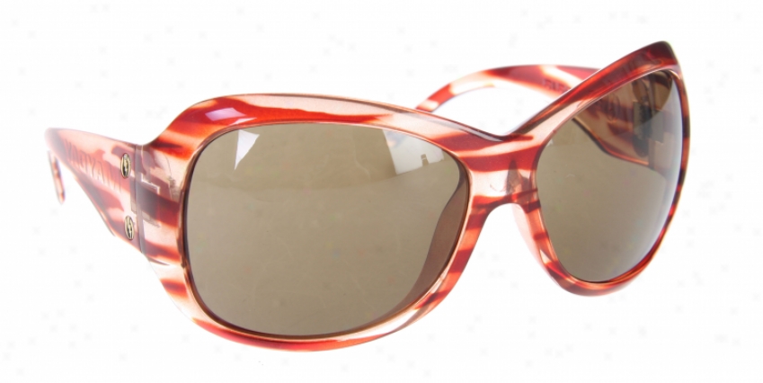 Electric Mayday Sungoassds Red Stripe/bronze Lens