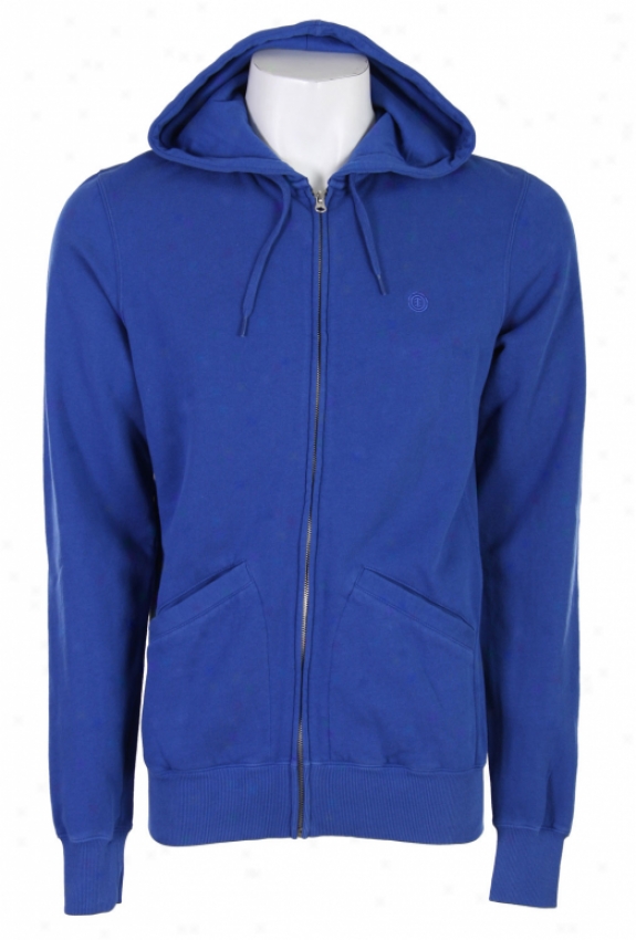 Element Configure Full Zip Hoodie Electric Blue