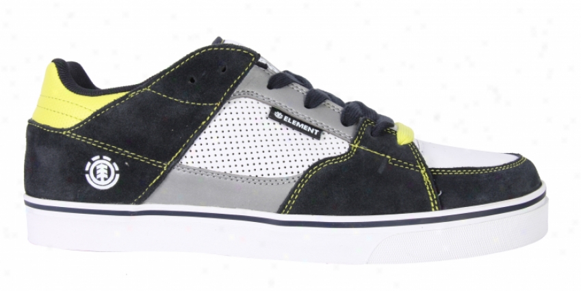 Element Gatling Skate Shoes Navy/silver