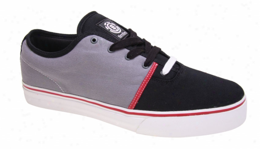 Element Tim Tim Skate Shoes Black/grey