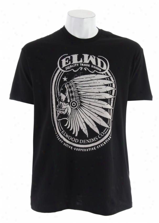 Elwood Chief Rocka T-shirt Black