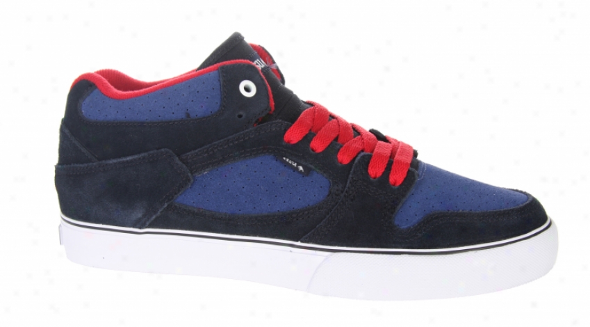 Emerica Hsu Skate Shoes Navy/blue/white
