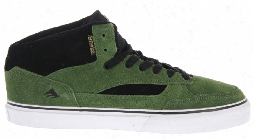 Emerica Westgate Skate Shoes Green/black