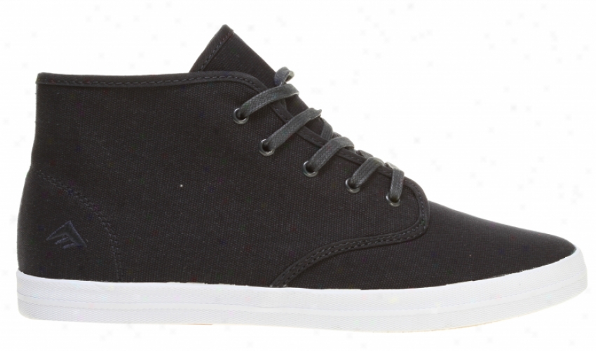 Emerica Wino Mid Skate Shoes Dark Navy