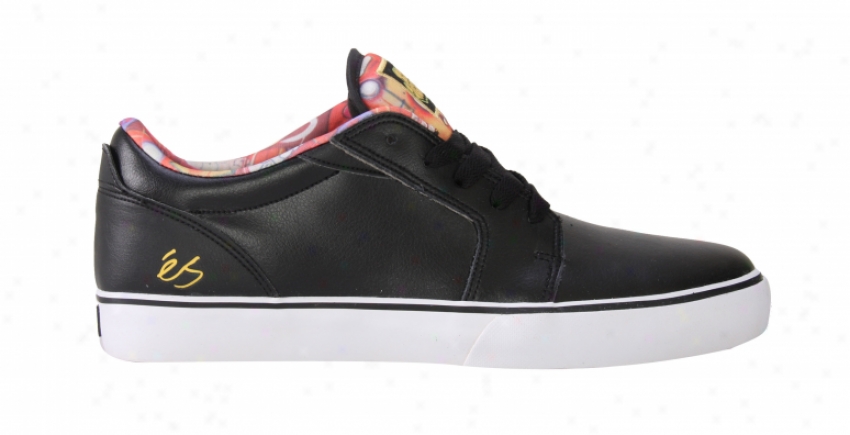 Es First Blood Skate Shoes Black/white/print