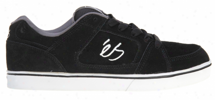 Es Slant Skate Shoes Black/grey/white