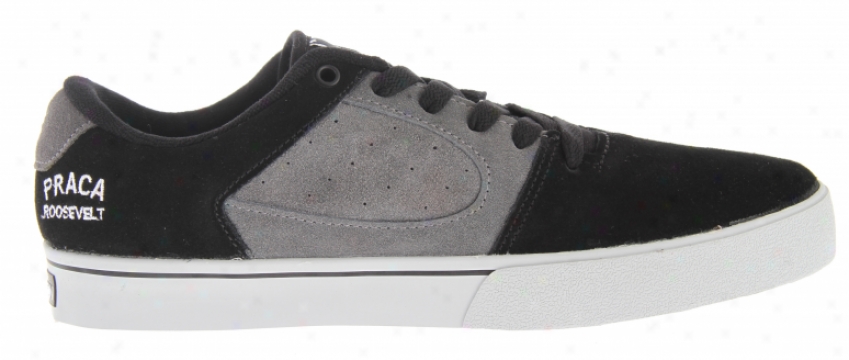 Es Square Two Fision Skate Shoes Black/grey