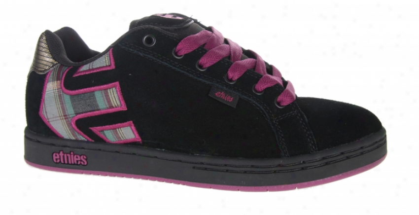 Etnies Fader Shoes Black/black/grey