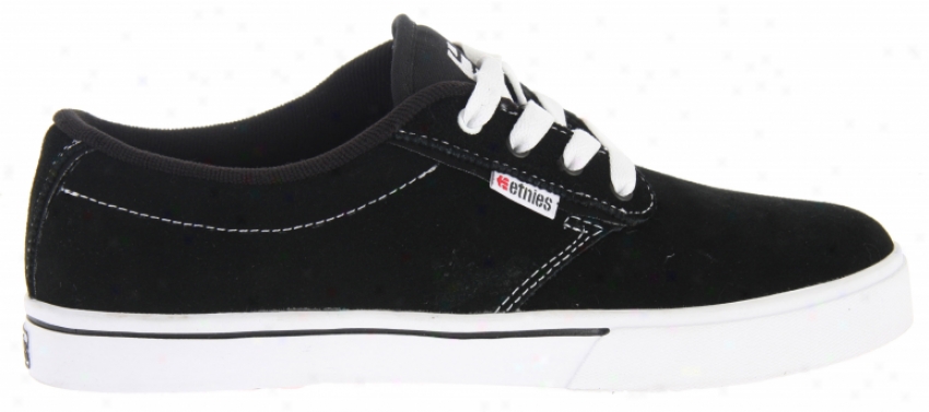 Etnies Jameson 2 Skate Shoes Black/white/black