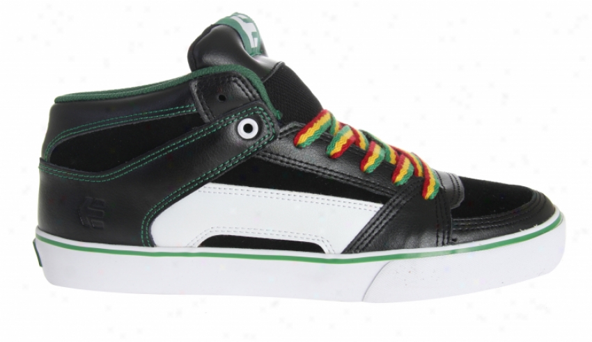 Etnies Jp Walker Rvm Skate Shoes Black/wht/green