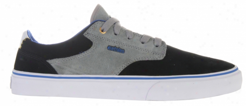 Etnies Malto Ls Skate Shoes Black/grey/blue