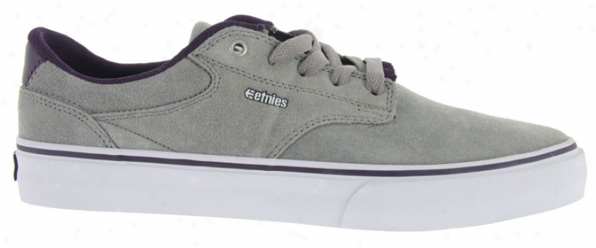 Etnies Malto Ls Skate Shoes Grey/white
