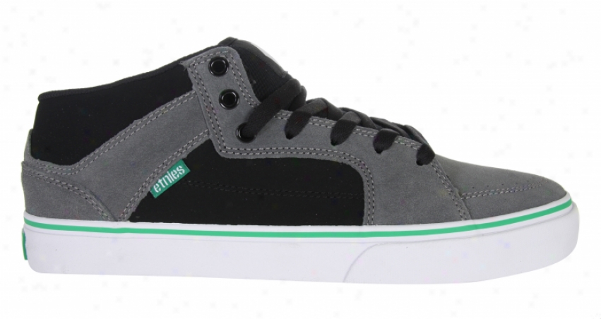 Etnies Portland Skate Shoes Grey/black