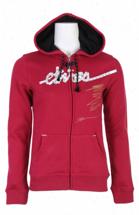 Etnies Rebel Full2ip Hoodie Sangria