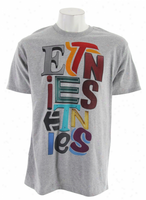 Etnies Sign Times T-shirt Grey/heather