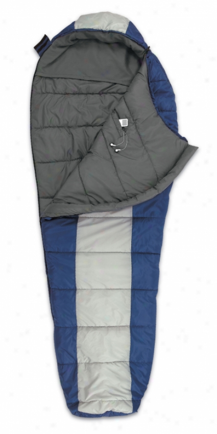 Eureka Copper River 30 Long Sleeping Bag Midnight Blud/silver