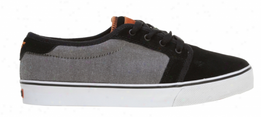 Fallen Forte Skate Shoes Black/chambray