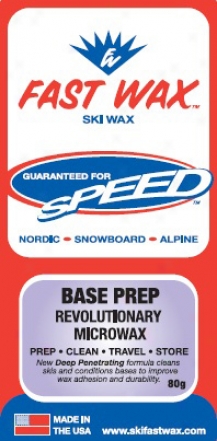 Fast Wax Base Prep Sport Wax 80g