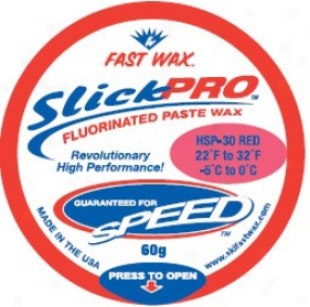 Fast Wax Hsp-30 Slick Pro Paste Wax Red 60g