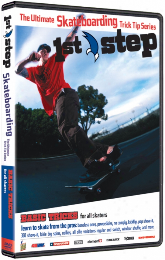 First Step Basic Tricks Skateboard Dvd