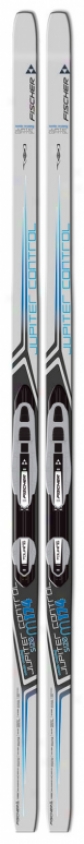 Fischer Jupiter Control Cross Region Skis W/ Auto Touring Classic Ins Silver Bindings