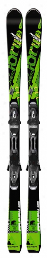 Fischer Inducement 76 Skis W/ Rs 11 Powerrail Bindings